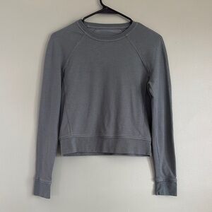 lululemon athletica Gray Sweatshirt